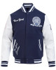 NY Yankees Team Badge Classic Rib Varsity Jacket
