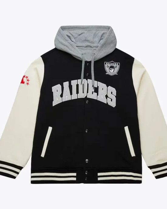 Oakland Raiders Sideline Varsity Fleece Jacket