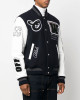 Off-White Cryst Moon Phase Black Varsity Jacket Off-White Cryst Moon Phase Black Varsity Jacket