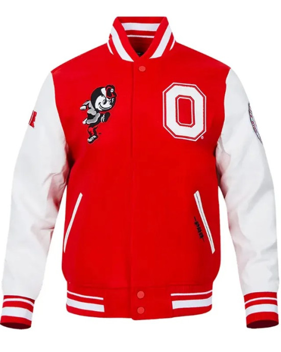 Ohio State Bryce Harper Varsity Jacket
