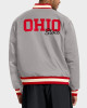 Ohio State Buckeyes Legacy Gray Bomber Jacket