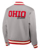 Ohio State Buckeyes Legacy Gray Bomber Jacket