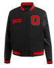 Ohio State University Red Classic varsity jacket Ohio State University Red Classic varsity jacket