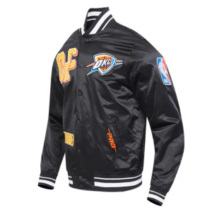 Oklahoma City Thunder Best of Classic Rib Satin Jacket