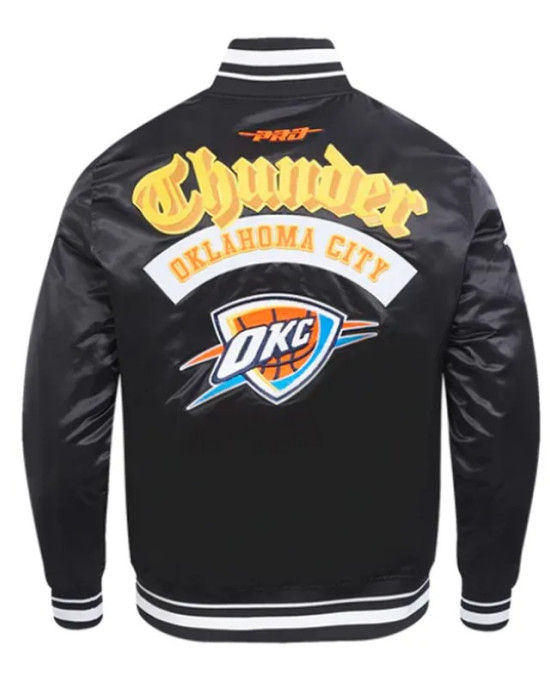 Oklahoma City Thunder Best of Classic Rib Satin Jacket