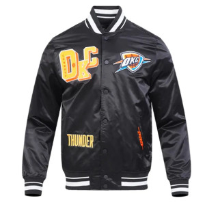 Oklahoma City Thunder Best of Classic Rib Satin Jacket