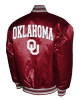 Oklahoma Sooners Club Satin Jacket