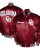 Oklahoma Sooners Club Satin Jacket