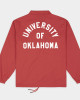 Oklahoma Sooners Football Retro Helmet Coaches Jacket Oklahoma Sooners Football Retro Helmet Coaches Jacket
