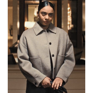 Olivia Benitez The Beast In Me Aleyse Shannon Gray Jacket