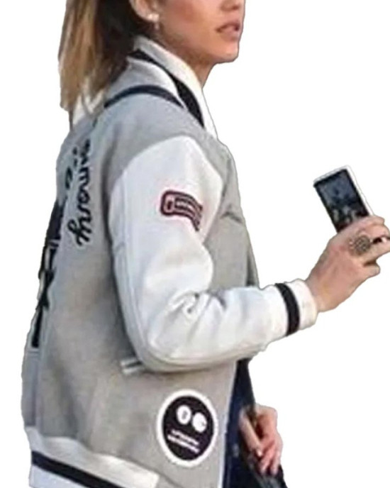Opening Ceremony Jessica Alba Wool Varsity Jacket Opening Ceremony Jessica Alba Wool Varsity Jacket
