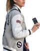 Opening Ceremony Jessica Alba Wool Varsity Jacket Opening Ceremony Jessica Alba Wool Varsity Jacket