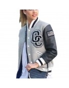 Opening Ceremony Jessica Alba Wool Varsity Jacket