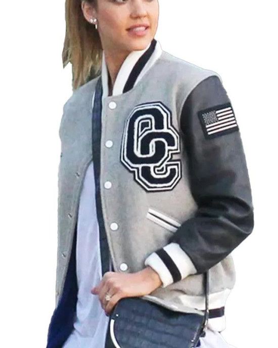 Opening Ceremony Jessica Alba Wool Varsity Jacket Opening Ceremony Jessica Alba Wool Varsity Jacket