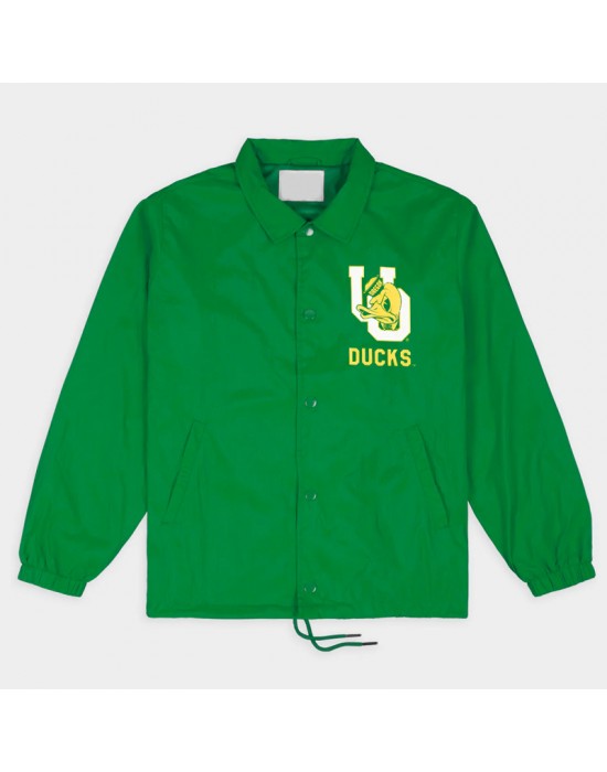 Oregon Ducks Vintage Logo Coaches Jacket