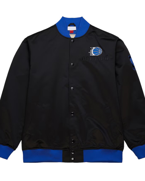 Orlando Magic OG 3.0 Lightweight Black Satin Jacket Orlando Magic OG 3.0 Lightweight Black Satin Jacket