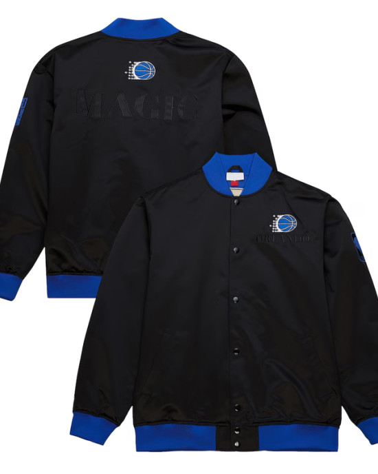 Orlando Magic OG 3.0 Lightweight Black Satin Jacket Orlando Magic OG 3.0 Lightweight Black Satin Jacket