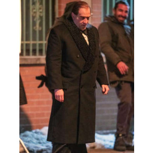 Oswald Cobblepot The Penguin Black Wool Coat