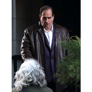 Oswald Cobblepot The Penguin Brown Leather Coat