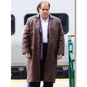 Oswald Cobblepot The Penguin Brown Leather Coat
