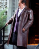 Oswald Cobblepot The Penguin Brown Leather Coat Oswald Cobblepot The Penguin Brown Leather Coat