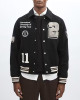 Patty Mills NYC Black Varsity Jacket