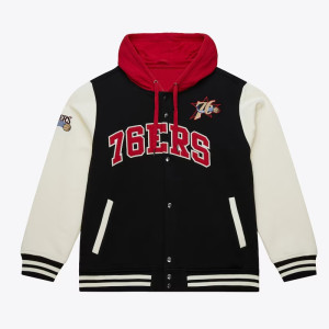 Philadelphia 76ers Courtside Varsity Fleece Jacket