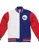 Philadelphia 76ers Warm Up Team History Jacket