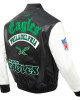 Philadelphia Eagles Best Of Men's Leather Varsity Jacket Black/White