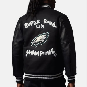 Philadelphia Eagles Bradley Cooper Varsity Jacket