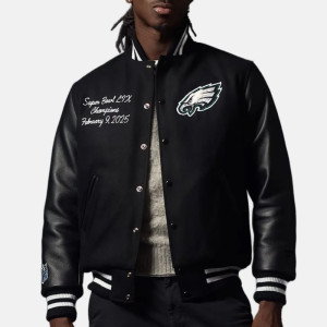 Philadelphia Eagles Bradley Cooper Varsity Jacket
