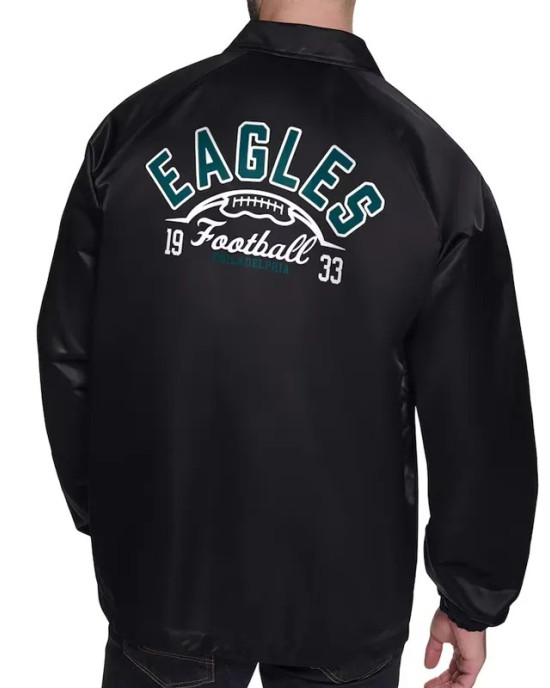 Philadelphia Eagles Coaches Windbreaker Jacket Philadelphia Eagles Coaches Windbreaker Jacket