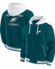 Philadelphia Eagles Midnight Green Cotton Hooded Jacket