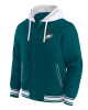 Philadelphia Eagles Midnight Green Cotton Hooded Jacket