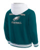 Philadelphia Eagles Midnight Green Cotton Hooded Jacket