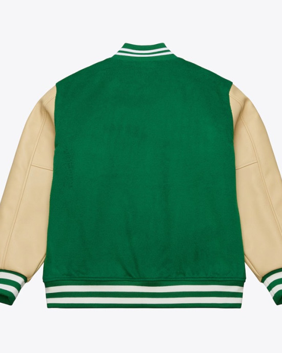 Philadelphia Eagles Team Traditions Varsity Wool/Leather Jacket