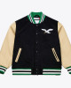 Philadelphia Eagles Team Traditions Varsity Wool/Leather Jacket