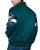 Philadelphia Eagles Triple Option Varsity Satin Jacket