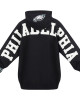 Philadelphia Eagles Wingspan Men's Drop Shoulder Fleece Pullover Hoodie