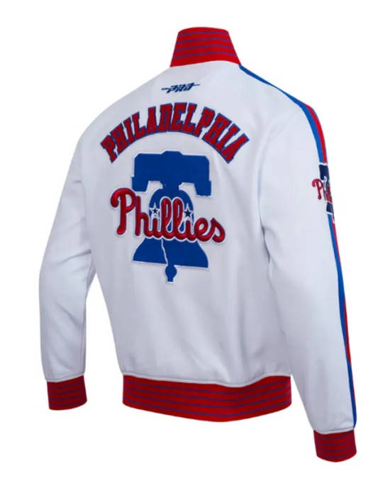 Philadelphia Phillies Current Logo Game Day White Jacket