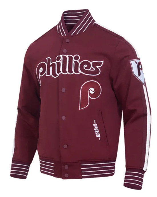 Philadelphia Phillies Logo Game Day Wine Jacket