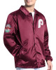 Philadelphia Phillies Point Man Coaches Burgundy Jacket