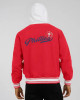 Philadelphia Phillies Red Cotton Hooded Jacket