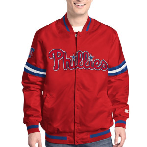 Philadelphia Phillies Varsity Scout Satin Jacket