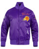 Phoenix Suns 2024/25 City Edition Chenille Purple Satin Jacket