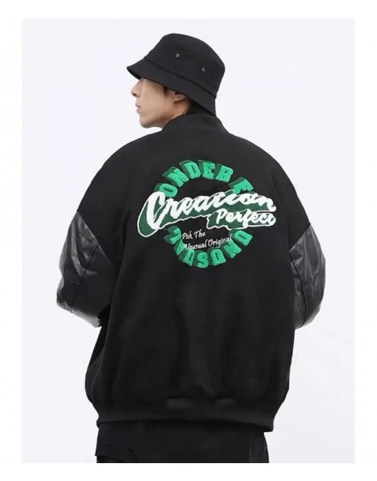 pick the unusual varsity jacket