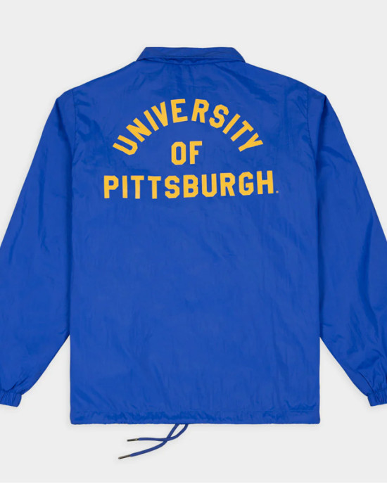 Pitt Panthers Football Helmet Retro Coaches Jacket Pitt Panthers Football Helmet Retro Coaches Jacket