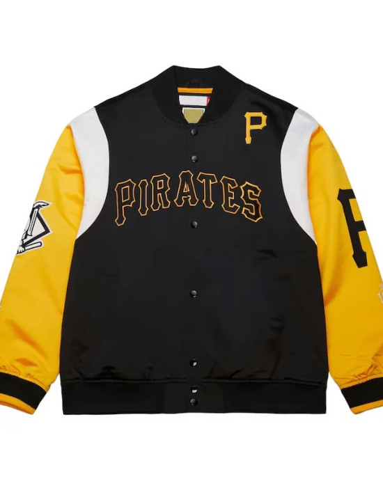 Pittsburgh Pirates Cooperstown Team Origins Satin Jacket Pittsburgh Pirates Cooperstown Team Origins Satin Jacket