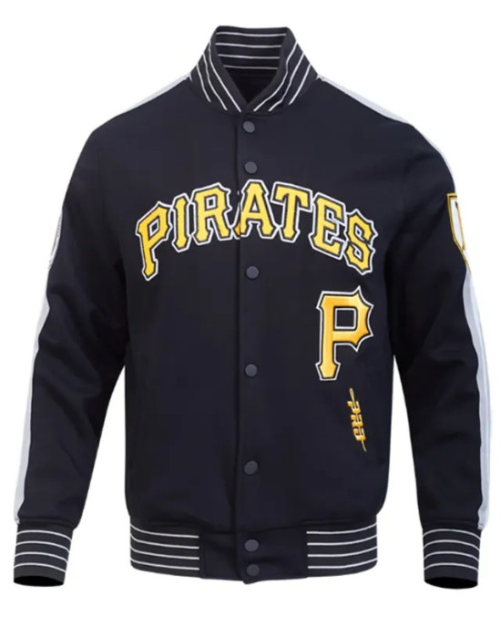 Pittsburgh Pirates Current Logo Game Day Black Jacket