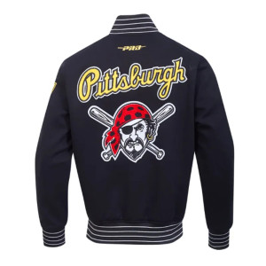 Pittsburgh Pirates Current Logo Game Day Black Jacket